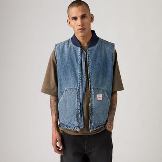 Levi's Sansome Vest - Mens - XL - Blue