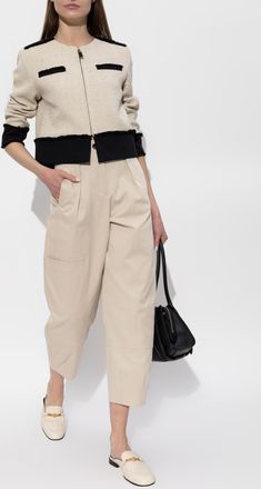 Max Mara Pagaia Blazer, Womens, Beige