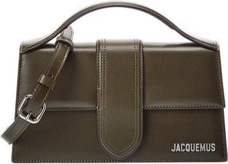 Jacquemus Bambino Large Leather Shoulder Bag