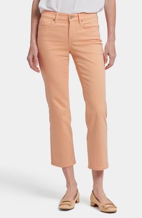 NYDJ Marilyn Straight Leg Ankle Jeans in Apricot Nectar at Nordstrom, Size 8