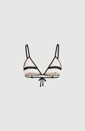 Brunello Cucinelli Cotton net knit bikini top in Panama at Nordstrom, Size 40
