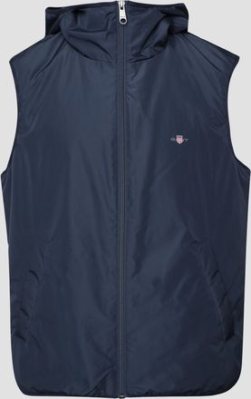 GANT Mens Light Padded Vest in Blue - Size X-Large