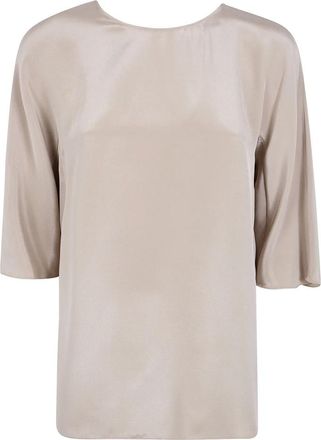 Max Mara Mujer, Blusas y Camisas, Beige, Talla: M