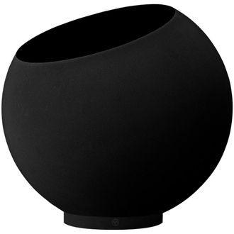 AYTM In-/Outdoor Design Blumentopf Globe, Schwarz