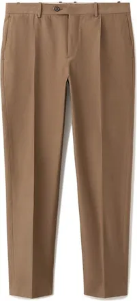 Mango Slim Fit Suit Pants in Tobacco Brown at Nordstrom, Size 32