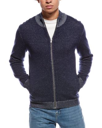 Theory Wilfred Wool & Cashmere-Blend Cardigan