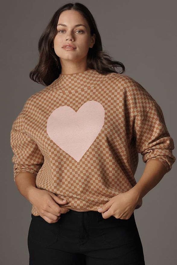 The Carys Mock-Neck Sweater by Maeve