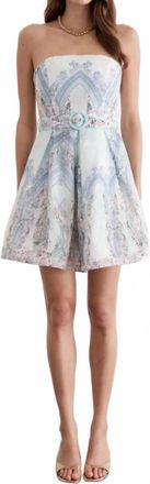 Aqua Blu Australia Indie Mini Dress In Triomphe