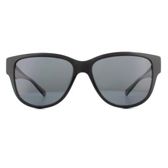Polaroid suncovers vierkante unisex zwart grijze gepolariseerde zonnebril