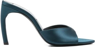 Victoria Beckham Sandali Harlow con punta aperta - Blu