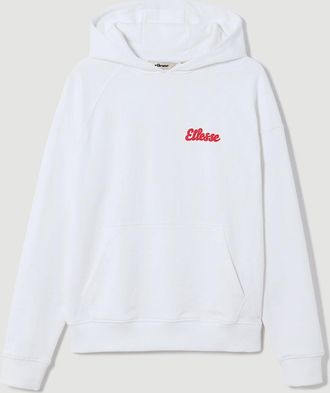 Ellesse Womens Il Trio Hoodie - White - Size: 12