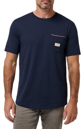 Travis Mathew Social Club Pocket T-Shirt in Total Eclipse at Nordstrom, Size Xx-Large