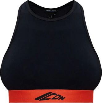 Dsquared2 Reggiseno con fascia Icon - Nero