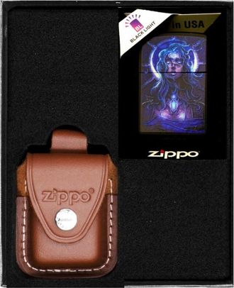 OEM Encendedor Zippo Star Girl Set De Regalo N.&deg; 4