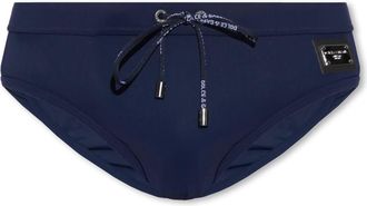 Dolce & Gabbana Zwemshorts - Heren - Strandmode - Blauw - 2XL - Badmode