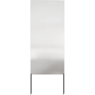 vidaXL Pantalla De Privacidad Para Jard&iacute;n Calado Plateado 50 X 140 Cm Vidaxl