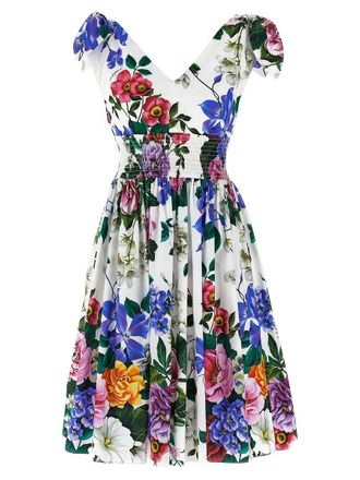 Dolce & Gabbana Multicolor Cotton Dress