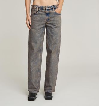 G-Star Womens G-Star RAW Judee Loose Jeans - Pink Cotton - Size 26W/34L