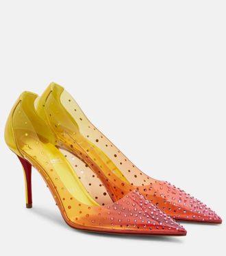 Christian Louboutin Miss Z Degrastrass 80 PVC pumps