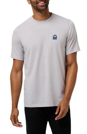 Travis Mathew Top Places Logo T-Shirt in Heather Light Grey at Nordstrom, Size Xx-Large