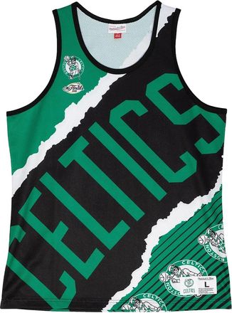 Mitchell & Ness Canotta Jumbotron 2.0 Celtic girocollo - Verde