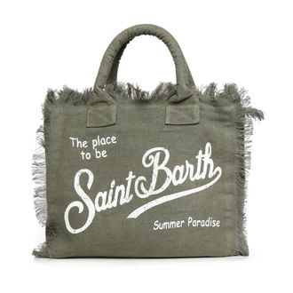 MC2 Saint Barth Handbags, female, Green, Size: ONE SIZE Shoulder Bag