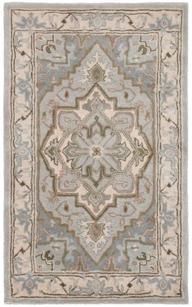 Safavieh Alfombra lana beige/gris 122 x 183 cm