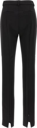 Sportmax Womens Black Viscose Casual Pants