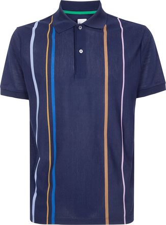 Paul Smith Mens Split Stripe Polo