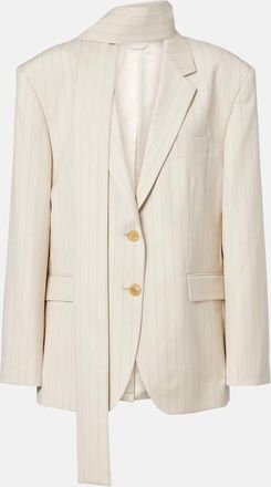 Acne Studios Pinstripe wool blazer