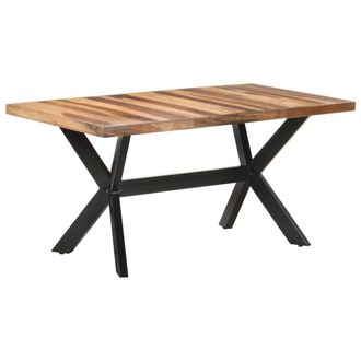 vidaXL Vidaxl - Mesa De Comedor De Madera Acacia Acabado Miel 160x80x75 Cm