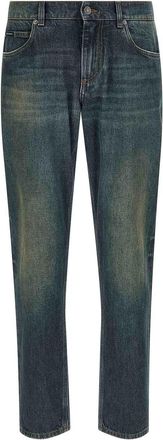 Dolce & Gabbana Logo Tag Jeans