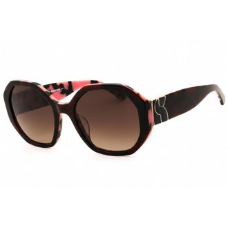 Kate Spade New York Ladies Black Round Sunglasses KSFLYNNIEGS
