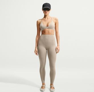 Nike Womens SKIMS Studio Stretch 26 Leggings in White | IR8680-096