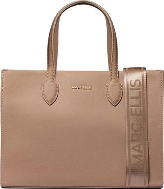 Marc Ellis Schoudertassen - Dames - Shoppers - Bruin - ONE Size - Polyester - Tassen