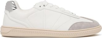 Versace Greca Court Sneakers - Heren - Sneakers - Wit - 44 EU - Leer - Schoenen