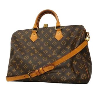 Louis Vuitton Pre-owned Handbags, female, Brown, Size: ONE SIZE Pre-owned Vintage Canvas Handbag