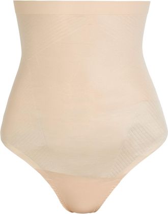 Spanx Invisible High-waist Sculpting Thong - Beige - XL (UK16 / XL)