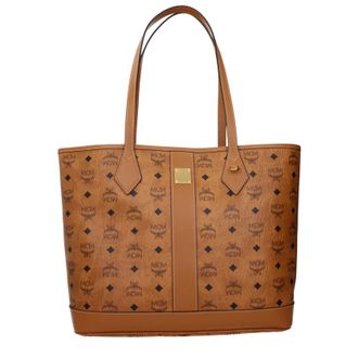 MCM Borse A Spalla Mcm New Liz Donna Tessuto Intrecciato Marrone/Cognac Altro