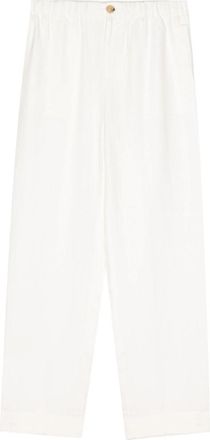 Vince Elasticated-waist Wide-leg Trousers
