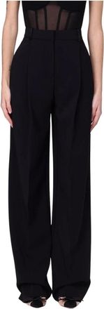 Elisabetta Franchi Mujer, Pantalones, Negro, Talla: S