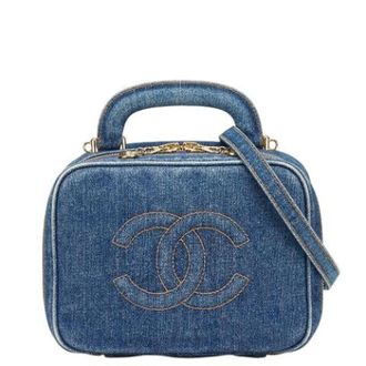Chanel Pre-owned Denim borse-chanel - - Pre-owned - Donna - Blu - ONE SIZE