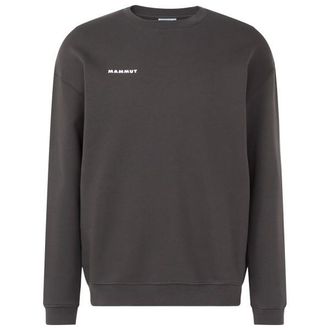 Mammut Mammut Base ML Crew Neck Mini Logo Pullover f&uuml;r Herren | grau