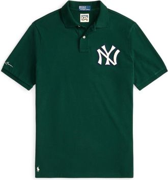 Polo Ralph Lauren Tops, Heren, Groen, XL, Katoen, Yankees Polo Shirt