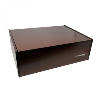 Bugatti Cristallo Ghiera Dorata, Posate Set 75 Pz, Scatola Weng&egrave; - Colore: Trasparente