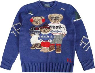Ralph Lauren Ls Cn Bear-Sweater-Pullover