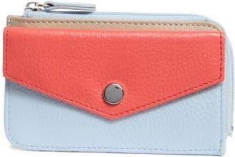 Mundi Penny Chain Wallet in Mocha/Blue Silver/Coral at Nordstrom Rack