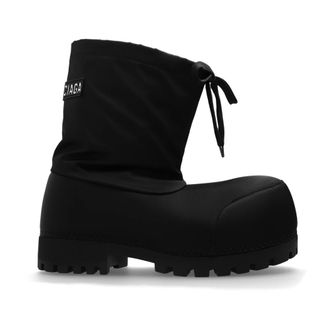 Balenciaga Alaska Lage Boot - Heren - Schoenen - Zwart - Maat: 43 EU Nylon