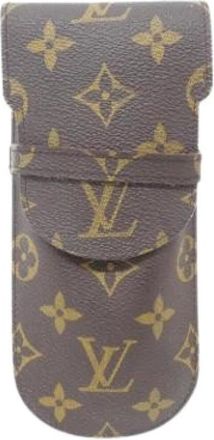 Louis Vuitton Pre-owned Eyeglass Pouch - - Pre-owned - Donna - Marrone - ONE SIZE