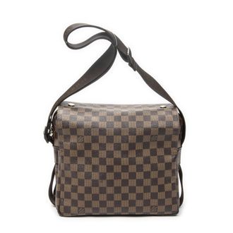 Louis Vuitton Pre-owned Womens Naviglio Shoulder Bag - Brown - One Size